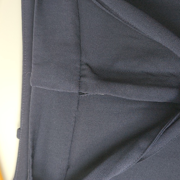 A New Day Women Straight Pants Navy Blue Size 8 - Picture 3 of 3